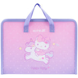 Папка-портфель на молнии Kite Hello Kitty HK25-202-1, 1 отделение, A4