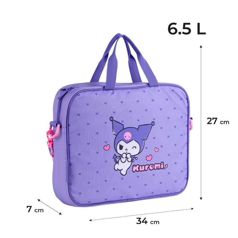 Шкільна текстильна сумка Kite Kuromi HK25-589-2