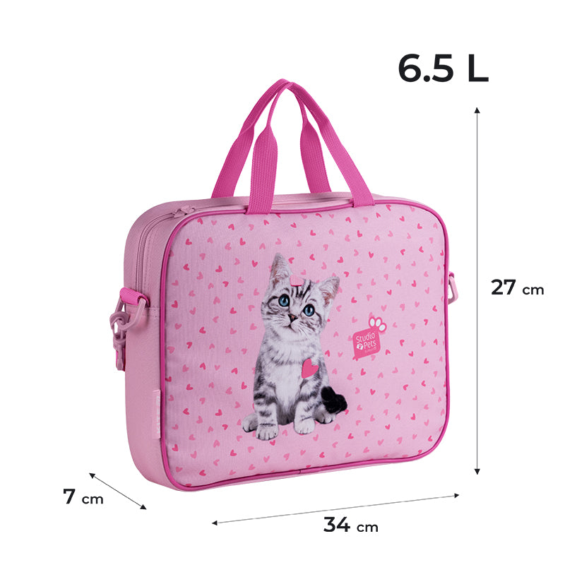 Школьная текстильная сумка Kite Studio Pets SP25-589-1