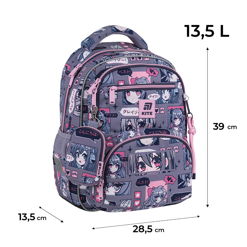 Рюкзак школьный Kite Education Anime Girl K25-773M-5