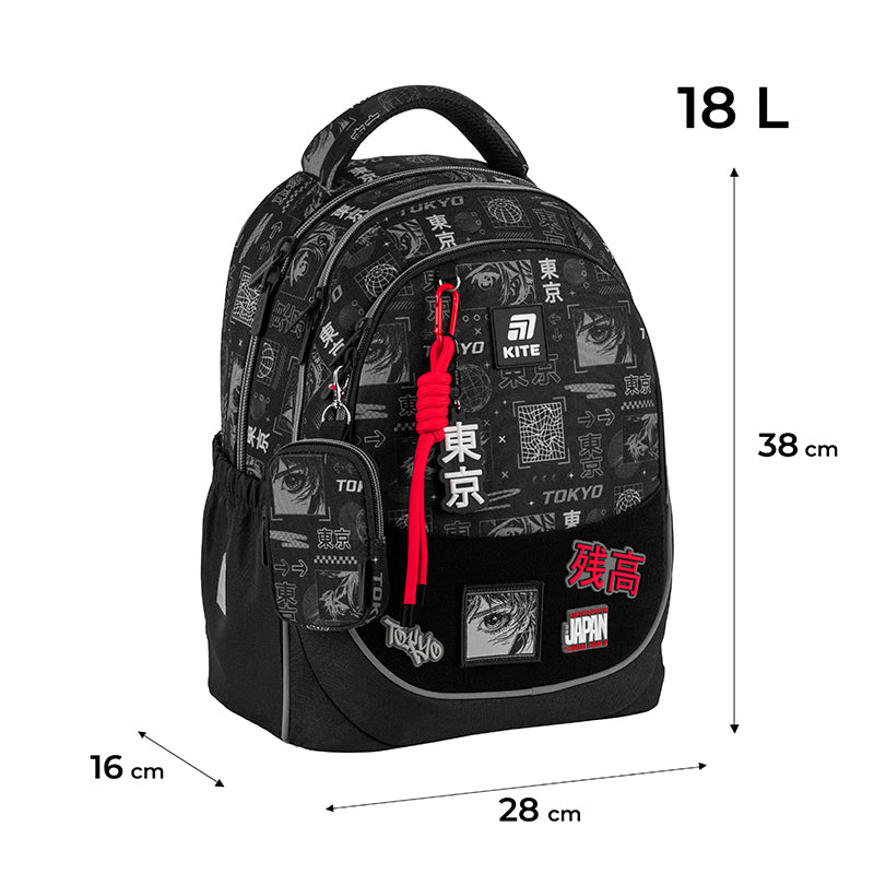 Рюкзак шкільний Kite Education Tokyo K25-700M-3