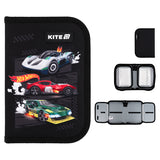 Пенал без наповнення Kite Hot Wheels HW25-622-1, 1 відділення, 2 відворот