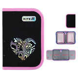 Пенал без наповнення Kite Love is K25-622-3, 1 відділення, 2 відворот