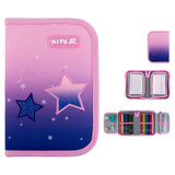Пенал з наповненням Kite Sparkling K25-622H-1, 1 відділення, 2 відвороти