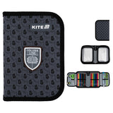 Пенал з наповненням Kite College Line Boy K25-622H-2, 1 відділення, 2 відвороти
