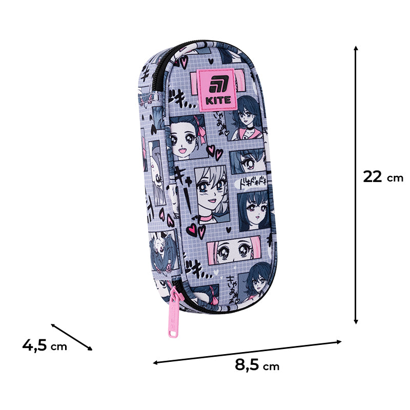 Пенал Kite Anime Girl K25-599-9