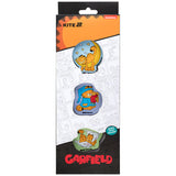Набор бейджев на липучке Kite Garfield GF25-3012 , 3 шт.