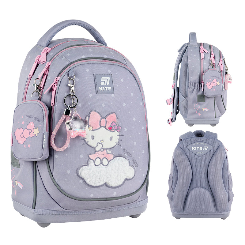 Шкільний набір Kite Education Hello Kitty SET_HK25-724S (рюкзак, пенал, сумка)