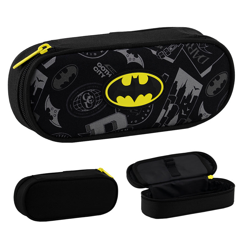 Шкільний набір Kite Education DC Batman SET_DC25-700M (рюкзак, пенал, сумка)