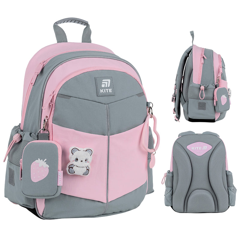 Школьный набор Kite Education Panda SET_K25-771S-1 (рюкзак, пенал, сумка)