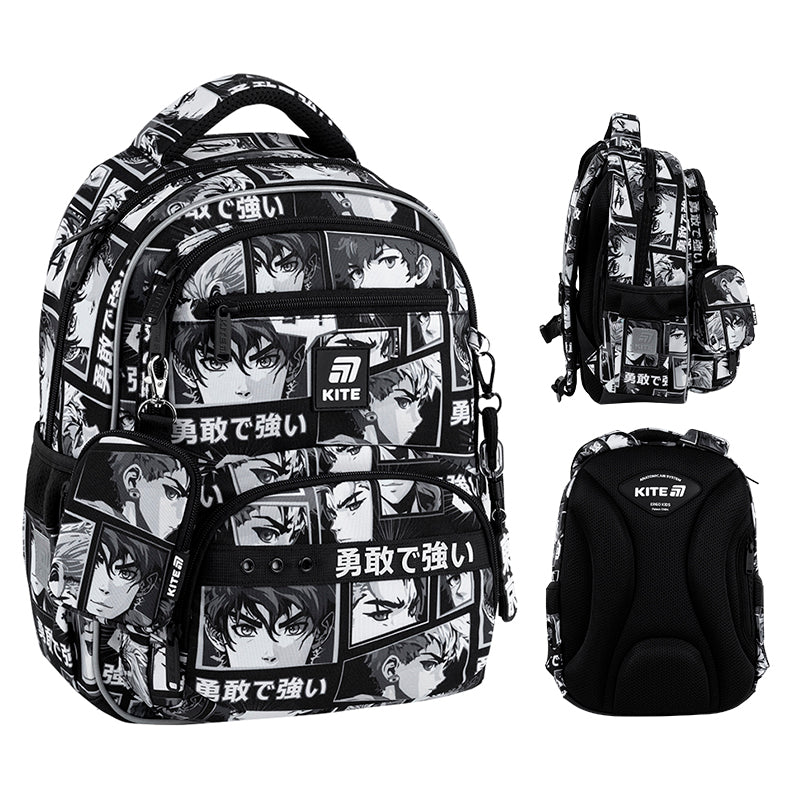 Школьный набор Kite Education Anime Boy SET_K25-773M-4 (рюкзак, пенал, сумка)