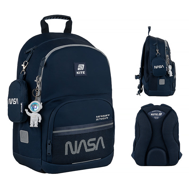 Школьный набор Kite Education NASA SET_NS25-585M (рюкзак, пенал, сумка)