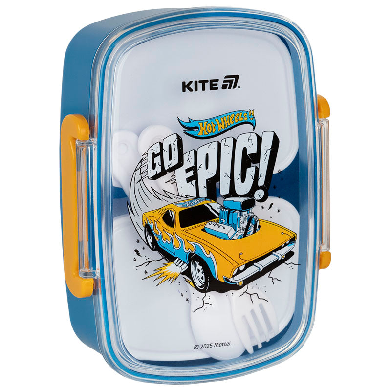 Ланчбокс с наполнением Kite Hot Wheels HW25-181, 750 мл- купить в