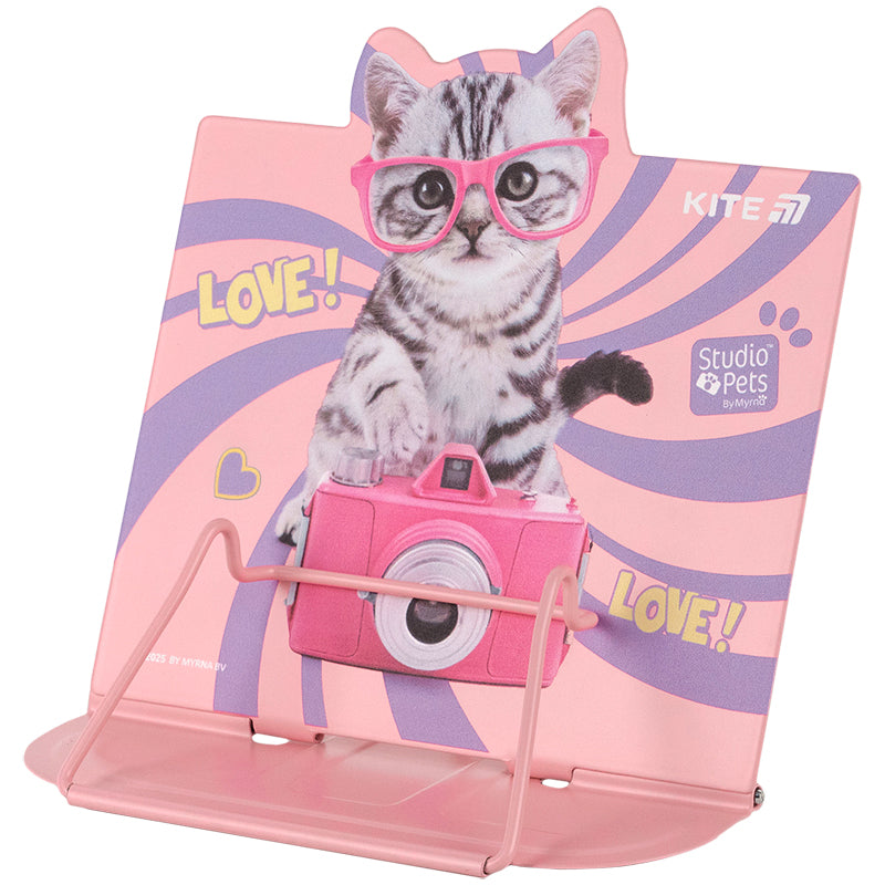 Подставка для книг Kite Studio Pets SP25-392, металлическая