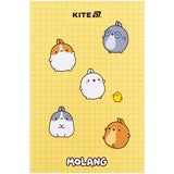 Блокнот Kite Molang ML25-193, термобиндер, A5, 64 листа, нелинованный