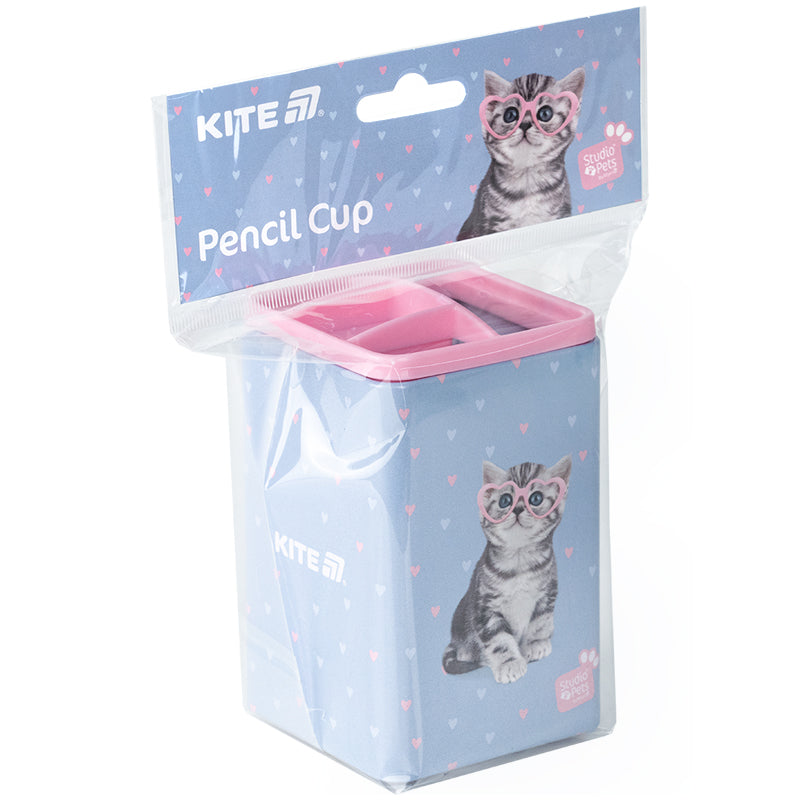 Стакан-підставка квадратна Kite Studio Pets SP25-105