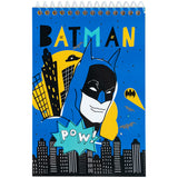 Блокнот на спирали Kite DC Comics DC25-196, А6, 48 листов, нелинованный