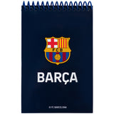 Блокнот на спирали Kite FC Barcelona BC25-196, А6, 48 листов, нелинованный