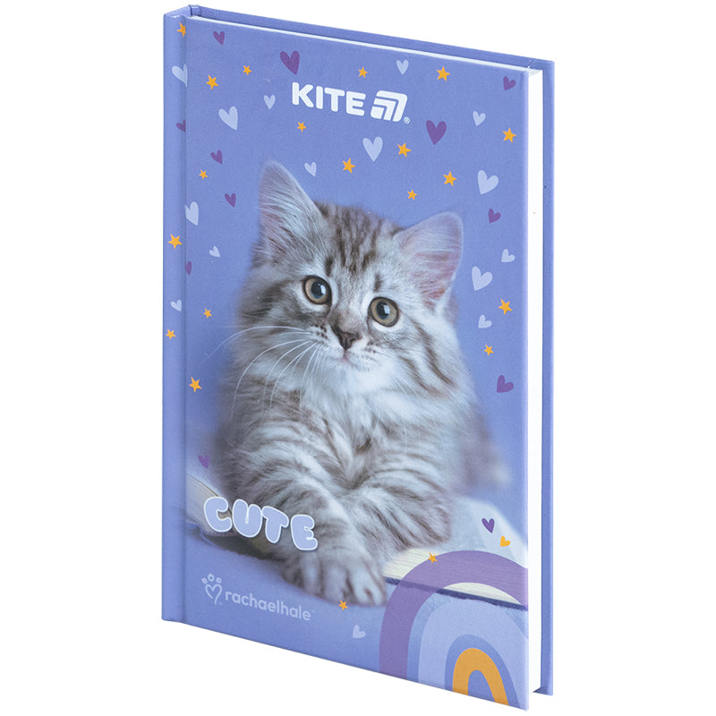 Книга записная Kite Rachael Hale R25-199, твердая обложка, A6, 80 листов, клетка
