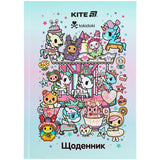 Дневник школьный Kite tokidoki TK25-262, твердая обложка