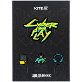 Дневник школьный Kite Cyber K25-262-4, твердая обложка