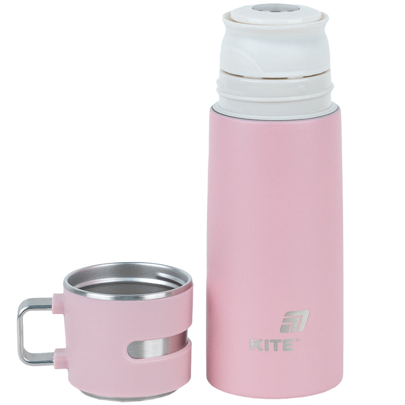 Термос Kite K25-1223-3, 350 мл, рожевий