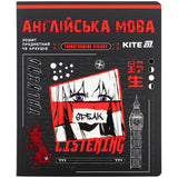 Тетрадь предметная Kite Cyber K25-240-28, 48 листов, линия, английский язык
