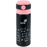 Термос Kite K25-1222-1, 500 мл, чорний