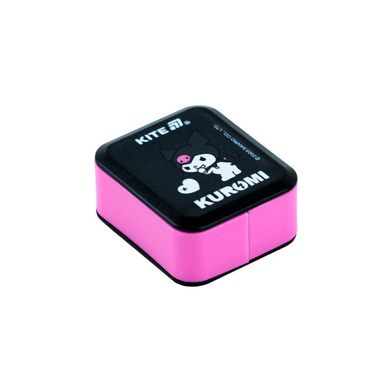 Точилка з контейнером прямокутна Kite Kuromi HK25-116-2