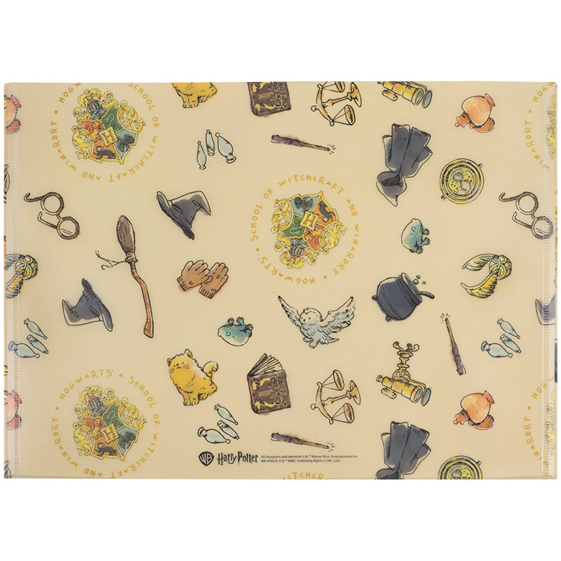 Папка на кнопке Kite Harry Potter HP25-244-1, А4