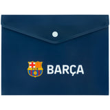 Папка на кнопці Kite FC Barcelona BC25-245, A5