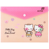 Папка на кнопці Kite Hello Kitty HK25-244-4, А5