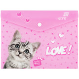 Папка на кнопці Kite Studio Pets SP25-245, A5