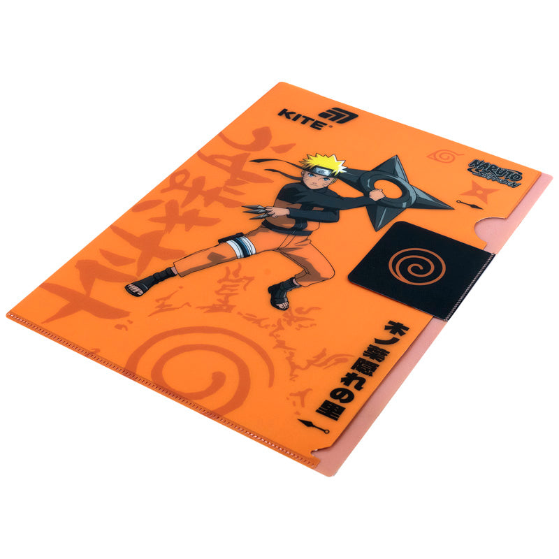 Папка-куточок з клапаном Kite Naruto NR25-248, A4