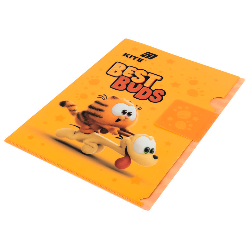 Папка-куточок з клапаном Kite Garfield GF25-248-2, A4