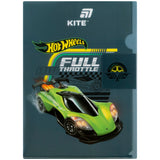 Папка-куточок з клапаном Kite Hot Wheels HW25-248-1, A4