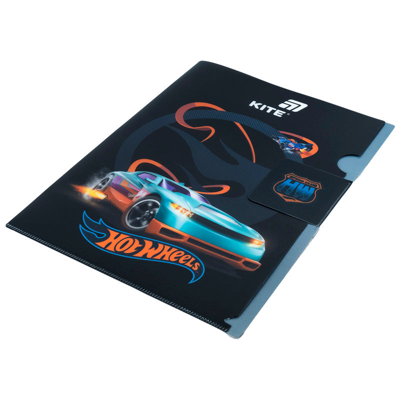 Папка-куточок з клапаном Kite Hot Wheels HW25-248-2, A4