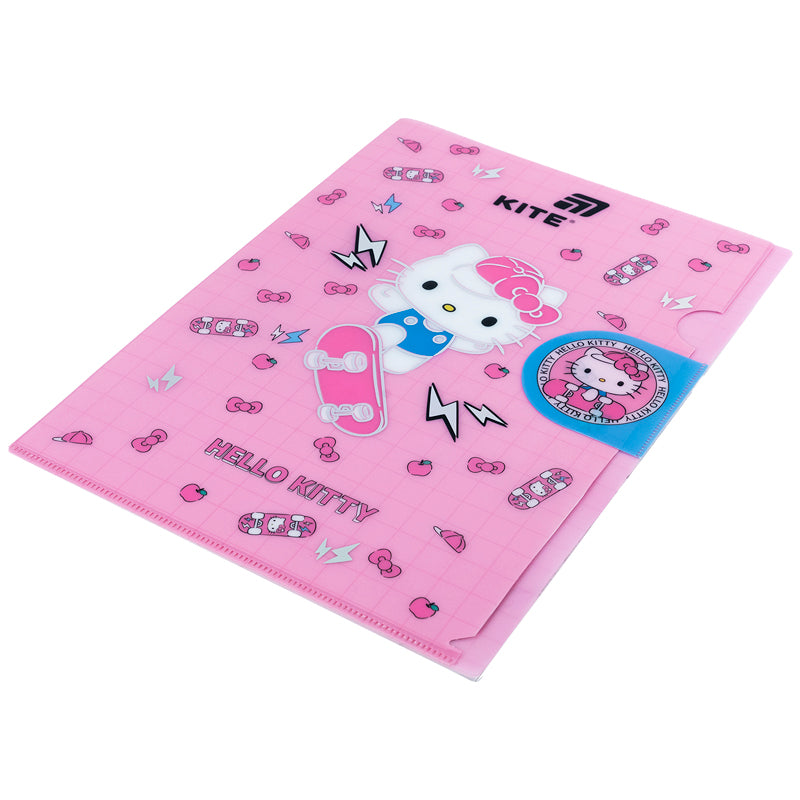 Папка-куточок з клапаном Kite Hello Kitty HK25-248-4, A4