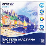 Пастель масляна Kite Creative K-200-24, 24 кольори
