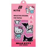 Набір стікерів світловідбиваючих для текстилю Kite Hello Kitty HK25-114
