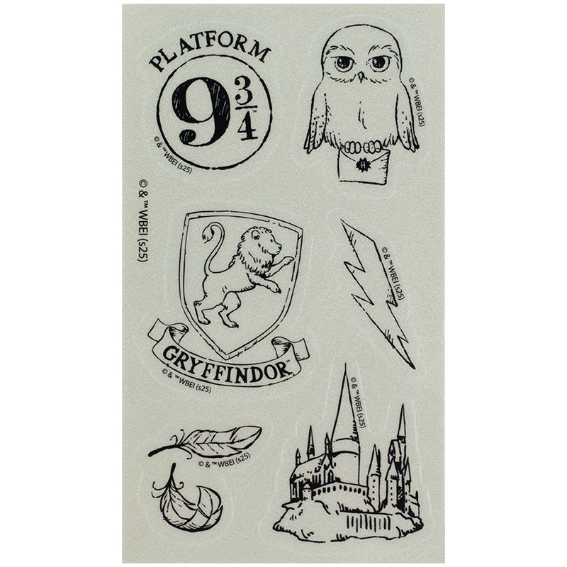 Набір стікерів світловідбиваючих для текстилю Kite Harry Potter HP25-114