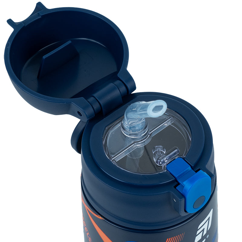 Термос з трубочкою HW25-1261 400мл, Hot Wheels