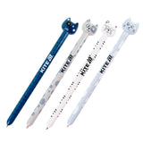 Ручка кулькова автоматична Funny cat K25-028-1, синя