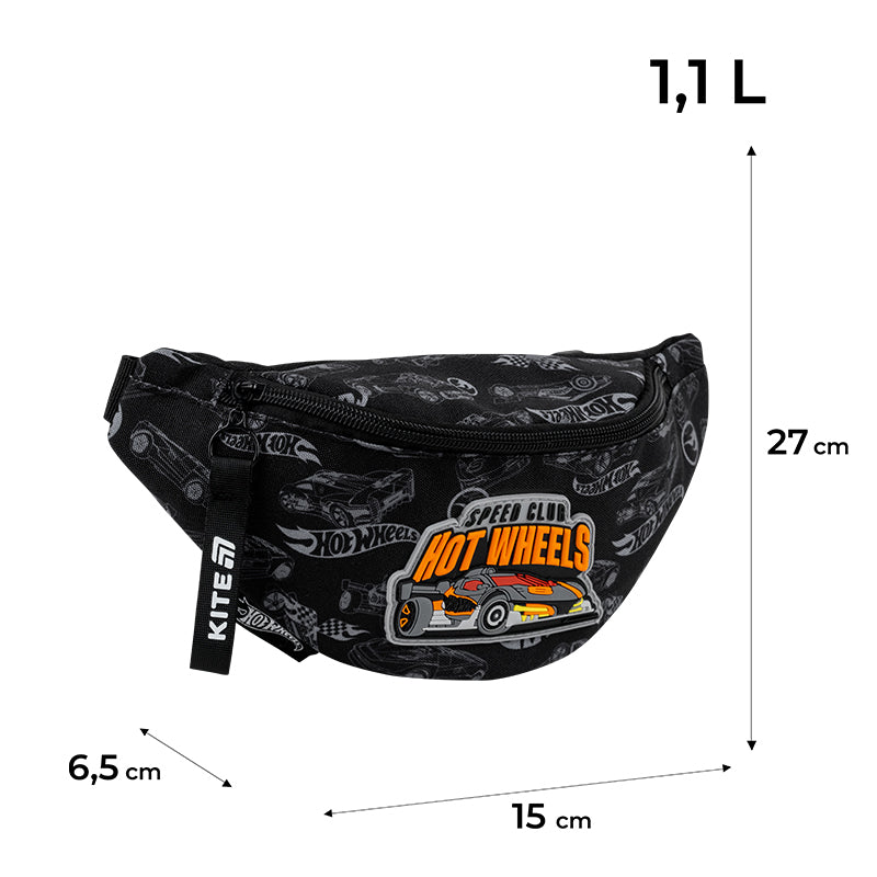 Сумка-бананка дитяча Kite Kids Hot Wheels HW26-2577