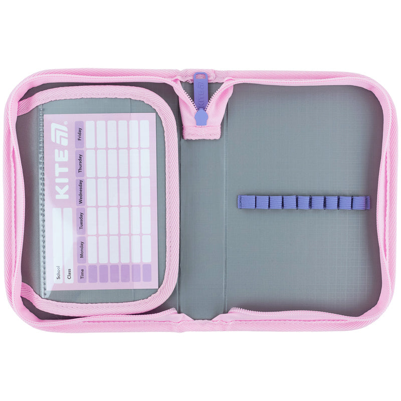 Пенал без наполнения Kite Charming K26-621-1, 1 отделение, 1 отворот