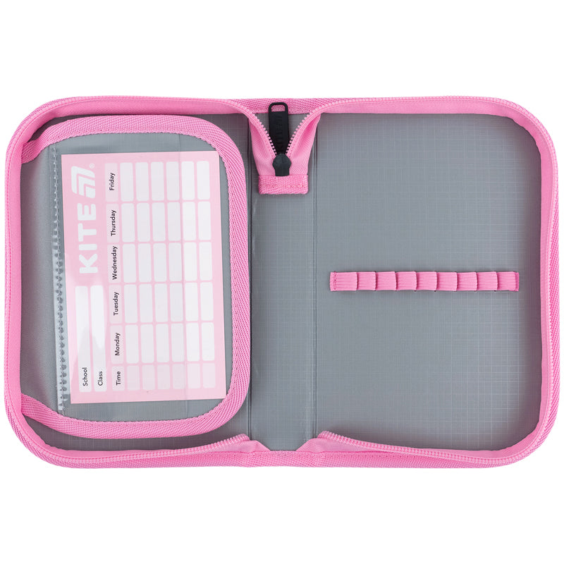 Пенал без наполнения Kite Girl's Power K26-621-5, 1 отделение, 1 отворот