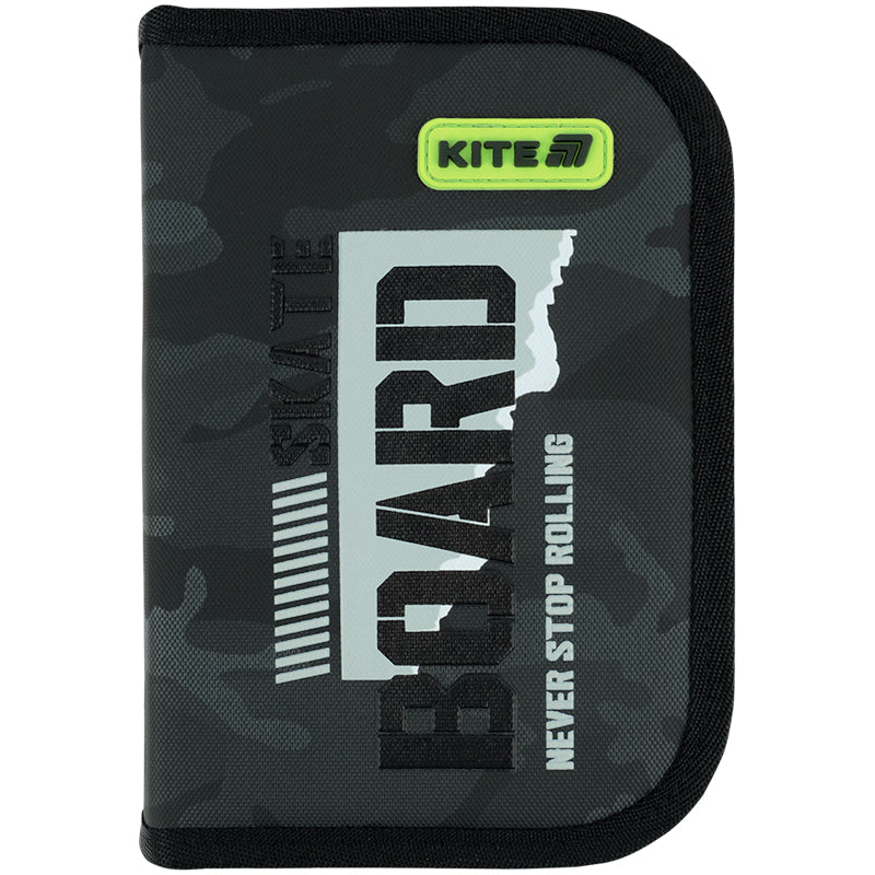 Пенал без наполнения Kite SK8 Board K26-621-6, 1 отделение, 1 отворот