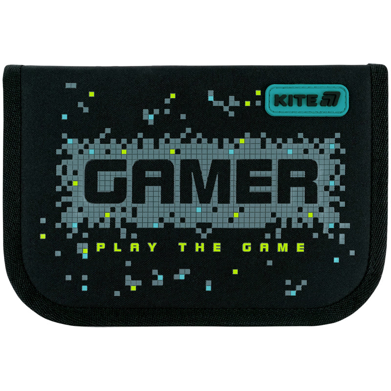 Пенал без наполнения Kite Play the Game K26-621-8, 1 отделение, 1 отворот