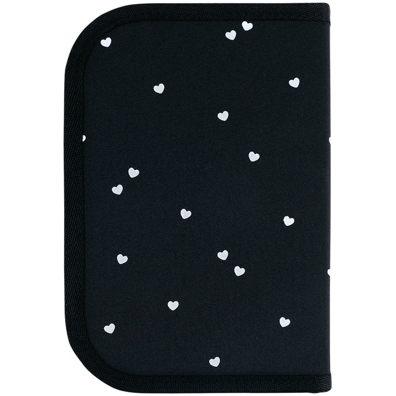 Пенал без наповнення Kite Black&Silver K26-622-5, 1 відділення, 2 відвороти