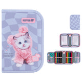 Пенал с наполнением Kite  Studio Pets SP26-622H, 1 отделение, 2 отворот